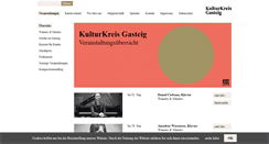 Desktop Screenshot of kulturkreis-gasteig.de